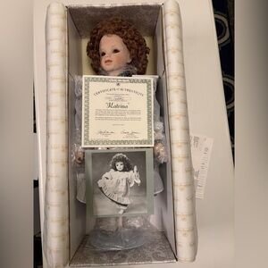 The Ashton-Drake Galleries Beautiful Dreamers “Katrina” Porcelain Doll ~COA